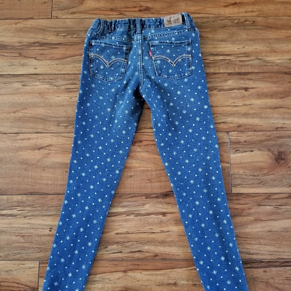 Levi's Girl's Skinny Jeans - Picture 2 of 4